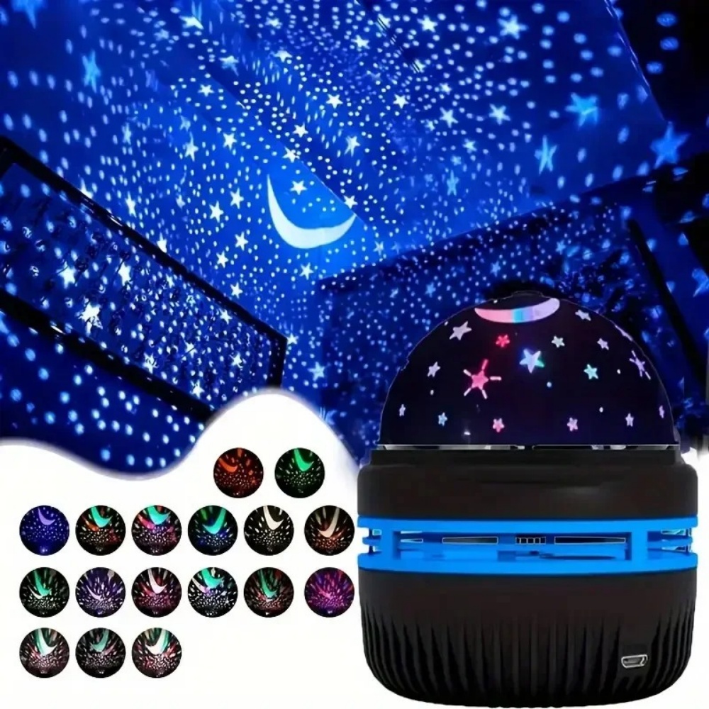 Accessories For Your Gaming Room - LED 星空ライトポータブル USB テーブルランププロジェクターゲームルームホームシアター天井雰囲気ランプ寝室の装飾用