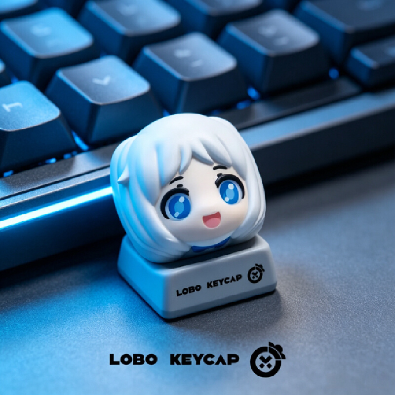アノハナ・メンマ・アーティザン・レジン製キーキャップ、カスタ - Gaming Accessories In China のレビューと価格