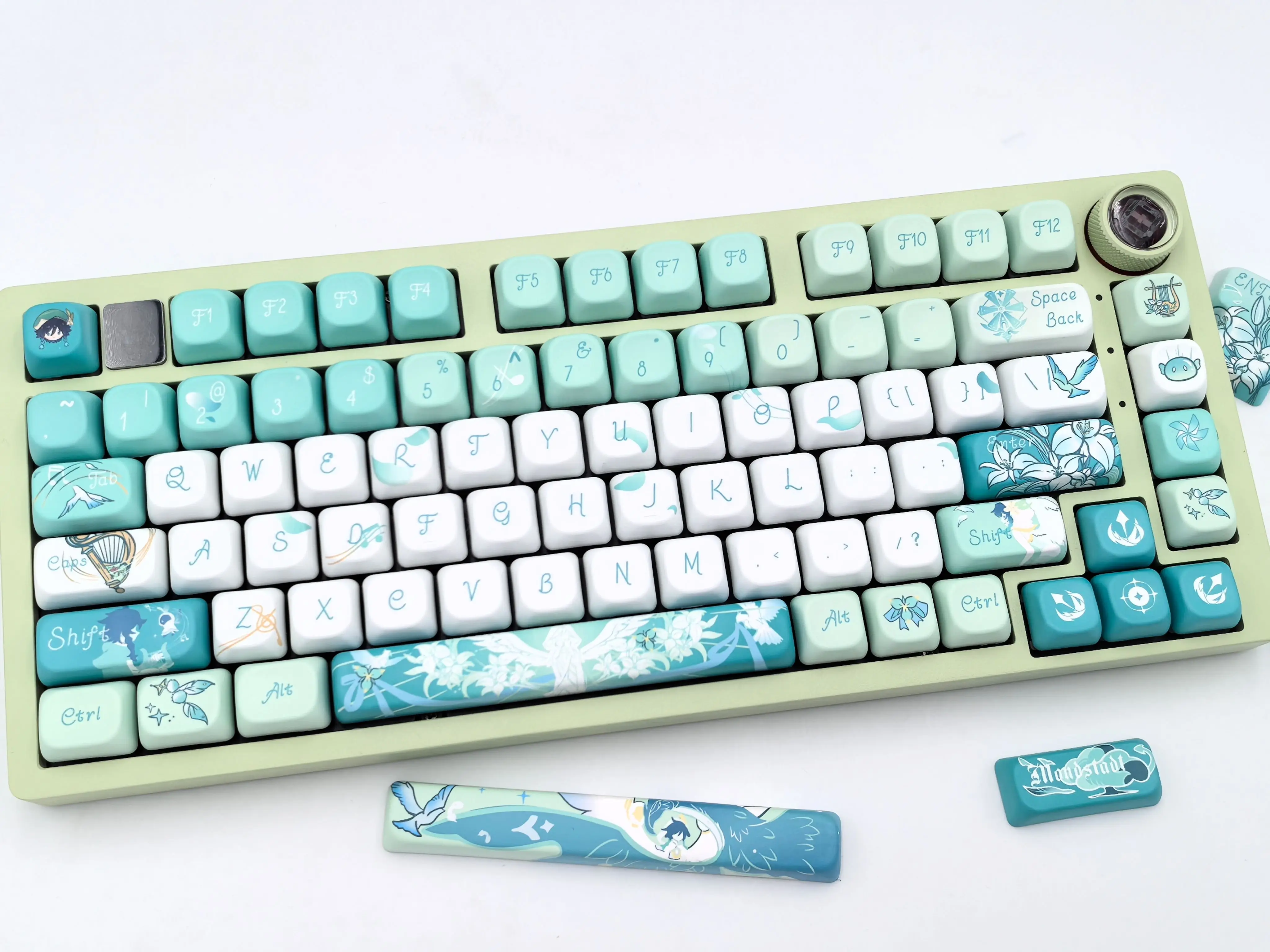 ゲーム「原神」の限定版、ヴェンティをテーマにしたキーキャップ - Gaming Accessories In China のレビューと価格