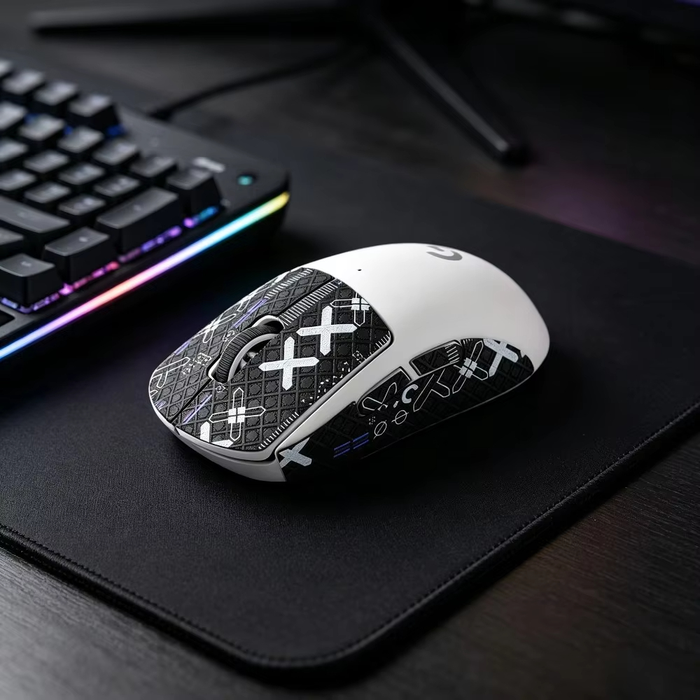 マウスグリップテープスケートステッカーノンスリップ吸汗マウス - Logitech Mouse G Pro X Superlight のレビューと価格