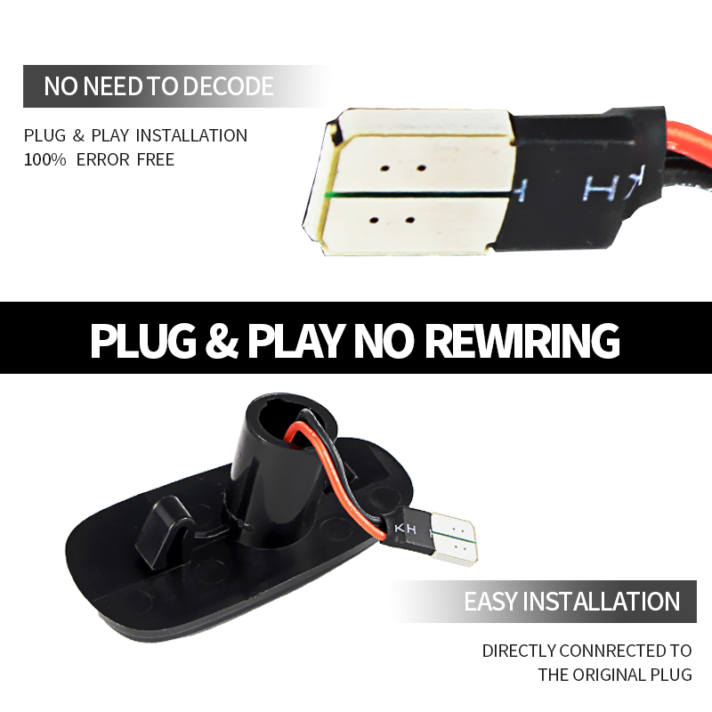 2 個 LED ダイナミックサイドマーカーライト Canbu - Gaming Accessories Rack のレビューと価格