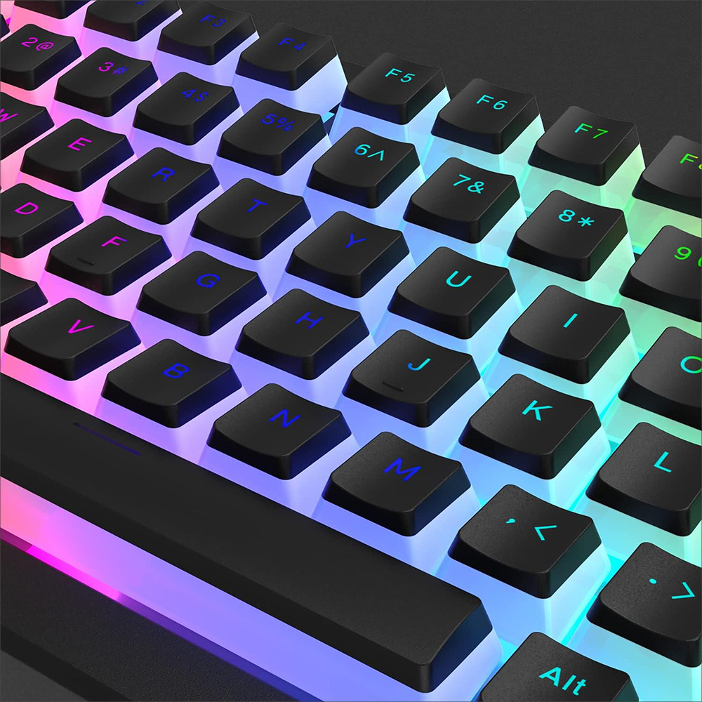 129キー プディングキーキャップ PBT ダブルショット  - Gaming Accessories Aesthetic のレビューと価格