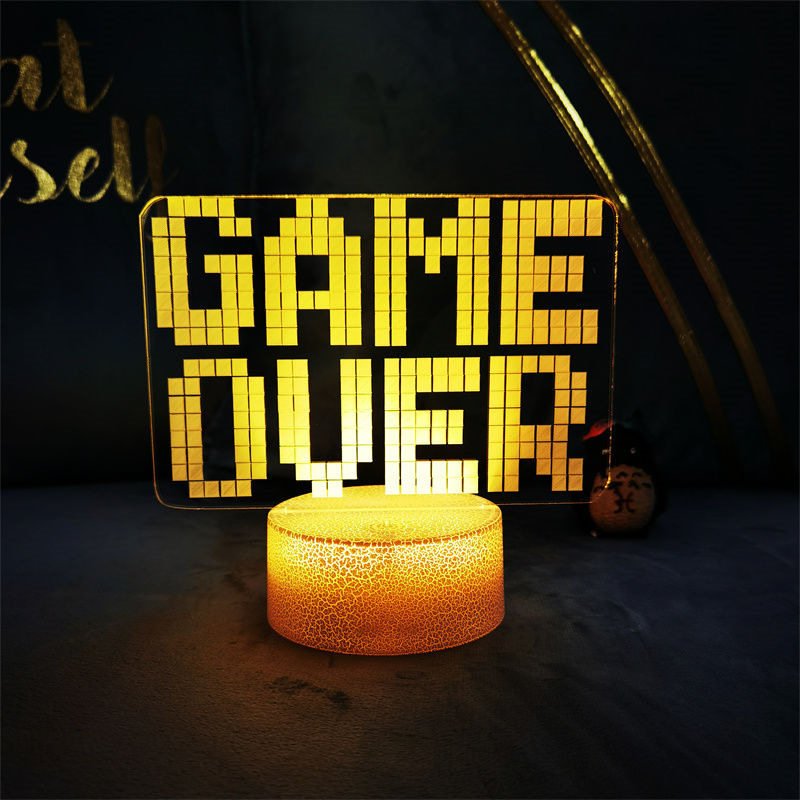 ランプ、ナイトライト、テーブルランプ 3D LED USB電 - Accessories For Your Gaming Room のレビューと価格